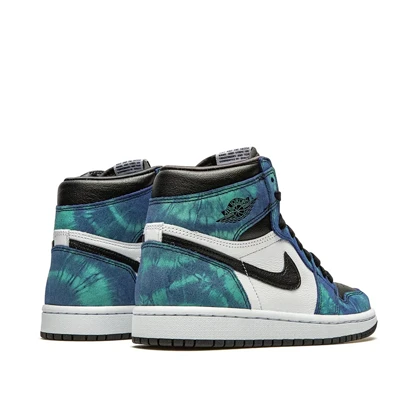 کتانی نایک ایر جردن1 ساق‌دار تای دای آبرنگی مسترکوالیتی Nike Air Jordan 1 High "Tie-Dye" sneakers