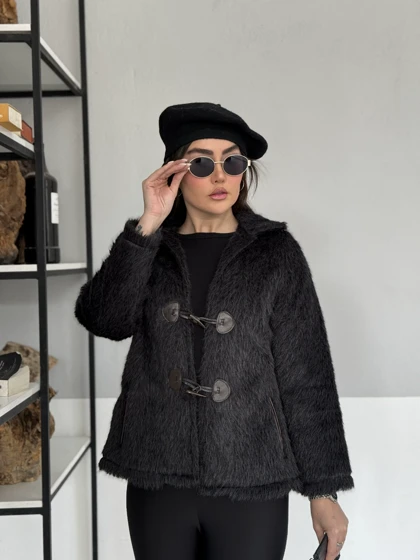 پالتو کتی " پرسا " رنگ مشکی