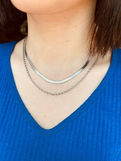 ست طنابی ماری استیل کد ن