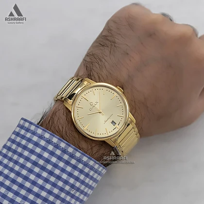 ساعت مردانه اوماکس تمام طلایی Omax MG16G11I