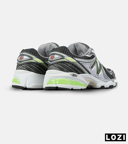 کفش کتانی مردانه و زنانه طوسی سبز New Balance 860 V.02 مدل 7529