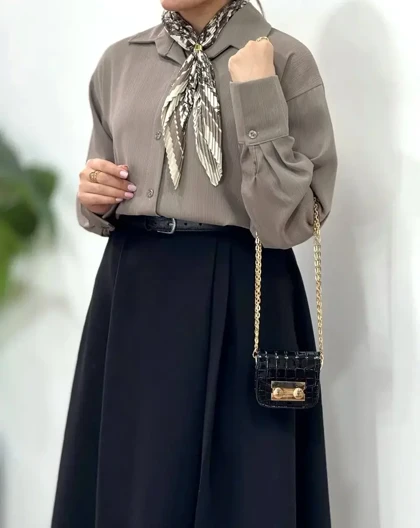 مینی اسکارف ساتن پارنیا کد 8048