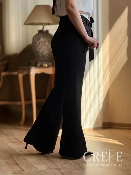 شلوار کرپ دمپا گشاد قد 104