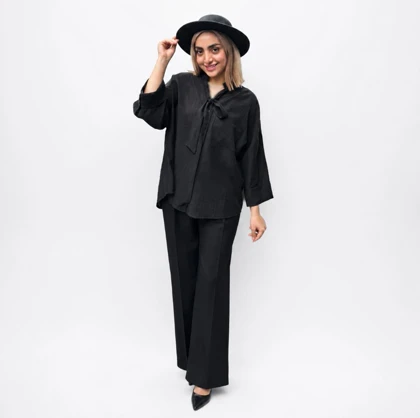 شومیز شیشه ای کرواتی(1131)