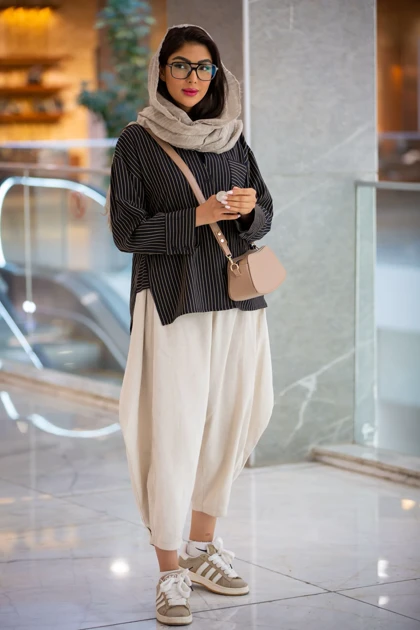 مانتو بابوس خطی ZARA