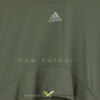 تیشرت آستین انگشتی جلو کراپ آدیداس (08)