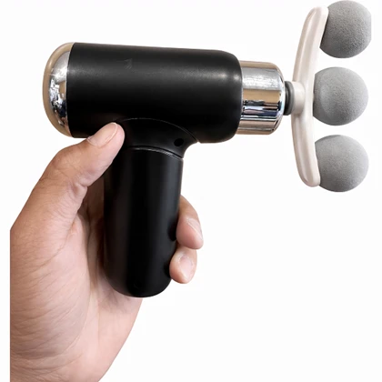 ماساژور تفنگی شارژی مدل FASCIAL GUN با 9 سری قابل تعویض