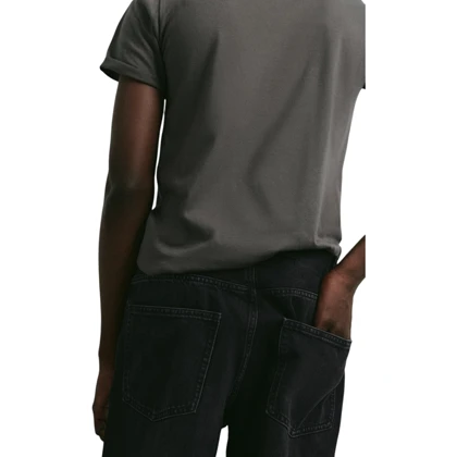 شلوار جین نیم بگ pull & bear بدون جنسیت کد 378