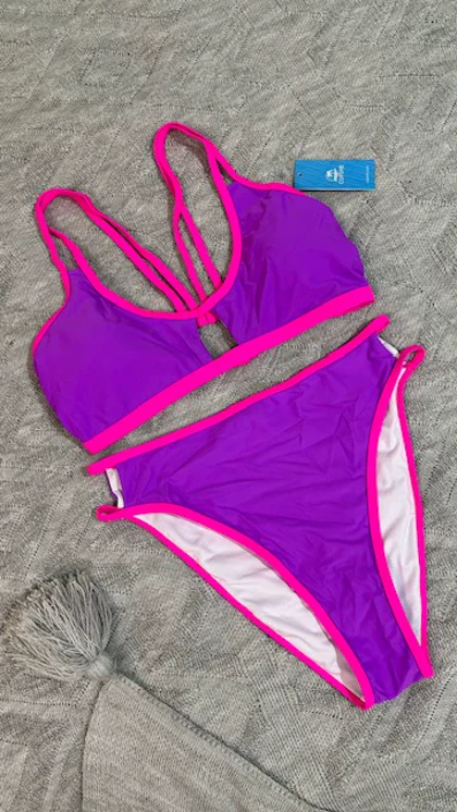 مایو دو تکه بیکینی کاپشه انگلیس کد CAA12C4F237WE