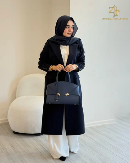 مانتو زنانه کرپ سلوان