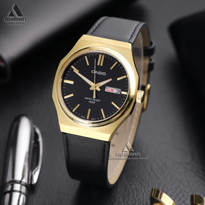 ساعت کاسیو بند چرمی Casio MTP-E735GL-1AV