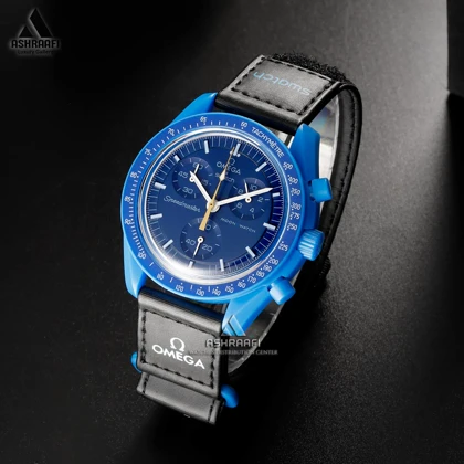 ساعت امگا سواچ آبی Omega x Swatch Speedmaster NEP-M3