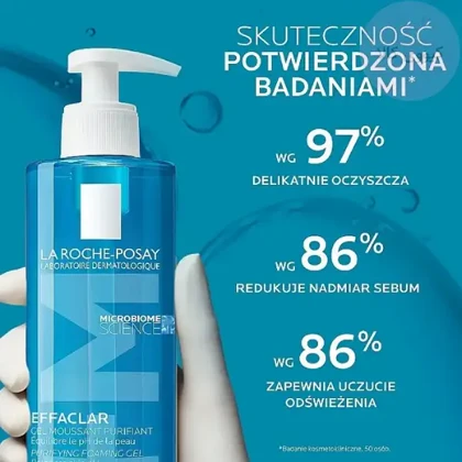 ژل شستشوی افکلار لاروش پوزایEffaclar Purifying Foaming Gel