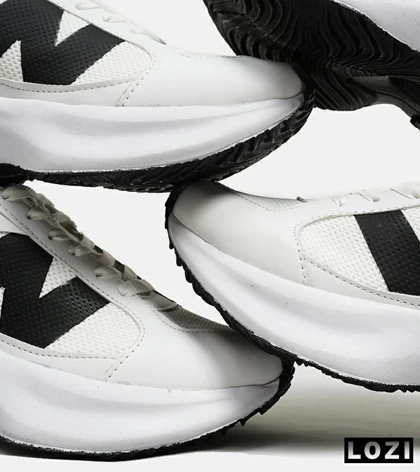 کفش کتانی مردانه سفید مشکی NEW BALANCE 547