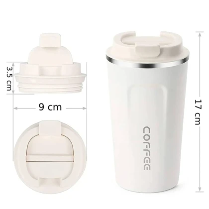 تراول ماگ کافی 510 میلی لیتر لیزری