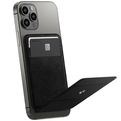 جا کارتی مغناطیسی و هولدر موبایل اسپیگن Spigen Magnetic Card Wallet Smart Fold