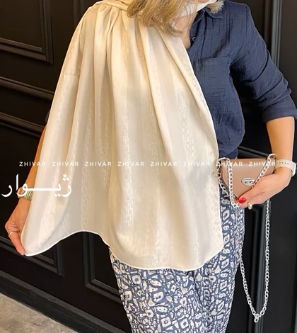 شال ژاکارد ابریشم