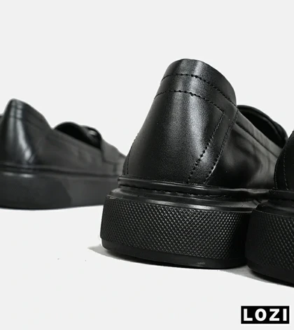 کالج مردانه مشکی Bottega Veneta مدل 6973