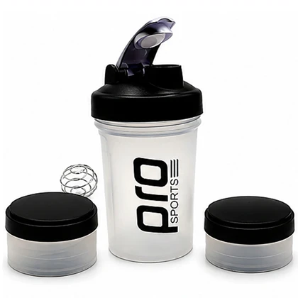 شیکر ورزشی پرو اسپورتز Pro Sports ظرفیت 600ml سه کاره
