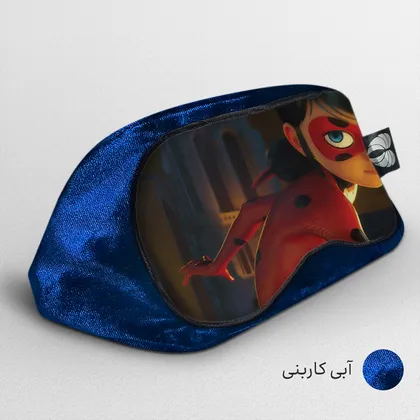 چشم بند بچگانه کاوا ماسک مدل دختر کفشدوزکی کد10