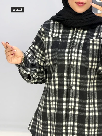 شکت 2جیب پشمی چیترا کد 95707