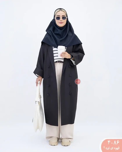 مانتو بلند ساینا 4086