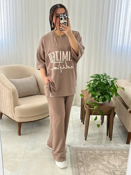 ست زنانه و دخترانه عیدانه اسپرت کد 609