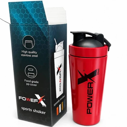 شیکر استیل ورزشی پاور ایکس Power X مدل One ظرفیت 739 میلی لیتر