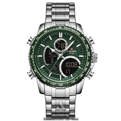 ساعت صفحه سبز نیوی فورس Naviforce NF9182SG