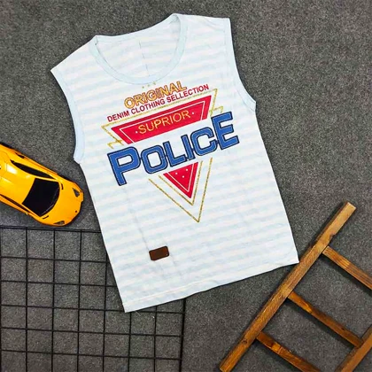 تاپ پسرانه چاپ POLICE