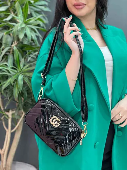 کیف ورنی دوخت هفت و هشت گوچی