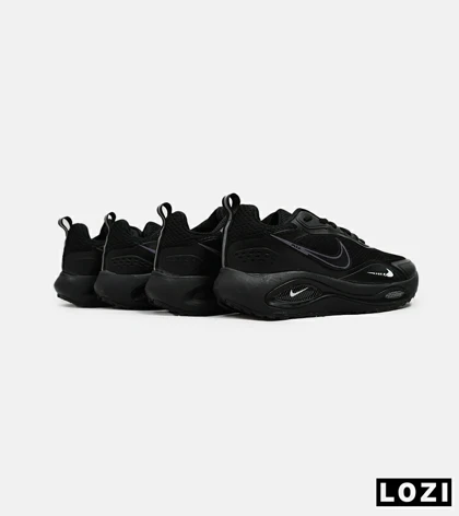 کفش کتانی مردانه و زنانه مشکی Nike air zoom max