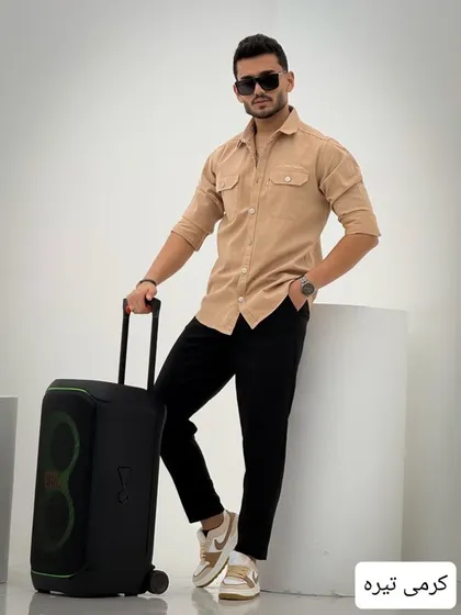 پیراهن کتان ابریشمی_کد4038