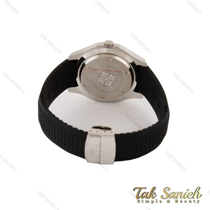 ساعت پتک فیلیپ آکوانا مردانه سیلور مشکی Patek-5327-G
