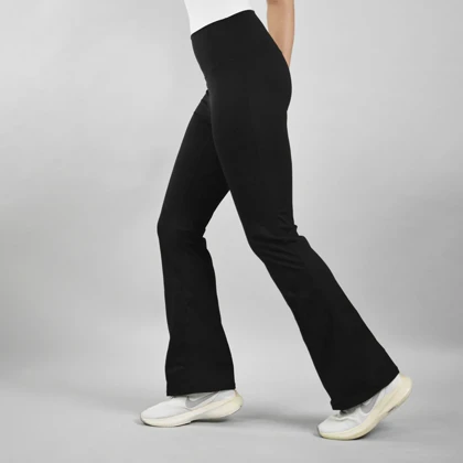 لگ بوت کات ورزشی زنانه اویشو مدل 3K1467 مشکی