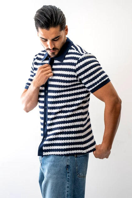 پیراهن ژاکارد مردانه