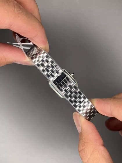 ساعت مچی کارتیه پنتر بند سیلور صفحه سفید Cartier Panthere