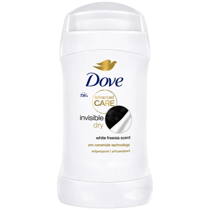 استیک ضد تعریق زنانه داو Dove مدل Invisible Dry ماندگاری 72 ساعته 50ml