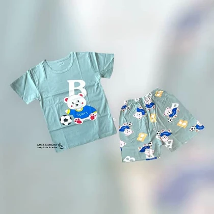 تیشرت شلوارک راحتی اسپرت