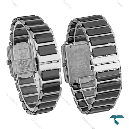 ساعت ست رادو Integral سیلور مشکی Rado-8250-S