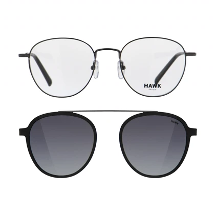 عینک طبی آفتابی هاوک مدل HAWK 7893