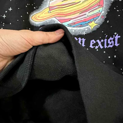 بلوز دورس وارداتی لاینردار کهکشان ستاره دار مشکی