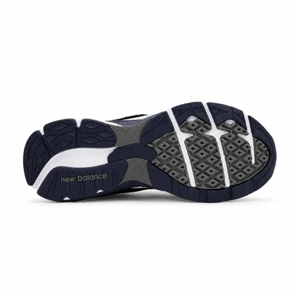کفش و کتانی مردانه چرم طبیعی مدل نیوبالانس NEWBALANCE 990 رنگ سرمه ای کد 8490