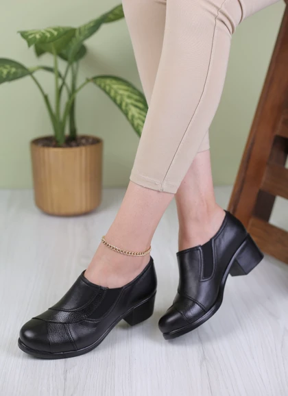 کفش پرسنلی زنانه کد 1128 پلاک