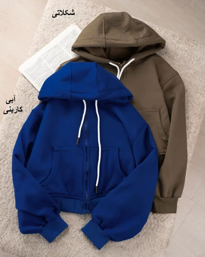 سویشرت کراپ شکوفه کد 31230