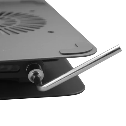 استند فلزی تاشو و فن خنک کننده لپتاپ گرین لاین مدل GNAD360STDBK