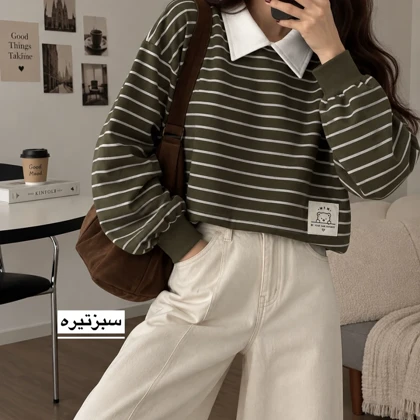 دورس زنانه یقه‌دار مدل 1602