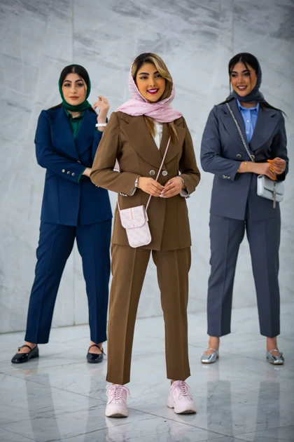 مانتو شلوار بزایاق النا