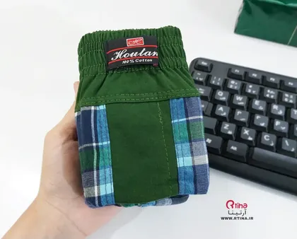 شورت نخی ضد حساسیت مردانه مدل پادار راحتی