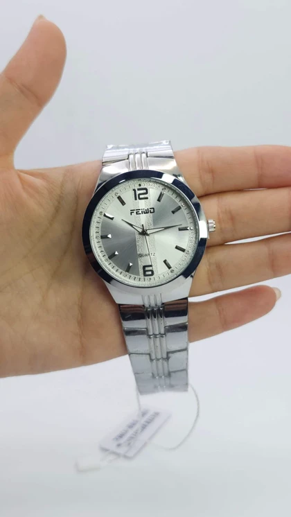 ساعت مچی مردانه فیوو Feiwo با طراحی مینیمال و موتور کوارتز